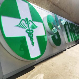 3D Signage for St Theresa Clinic Located in Rwamagana