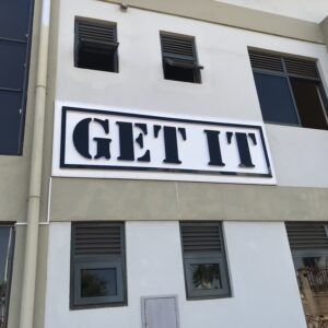 3D Signage for GET IT company